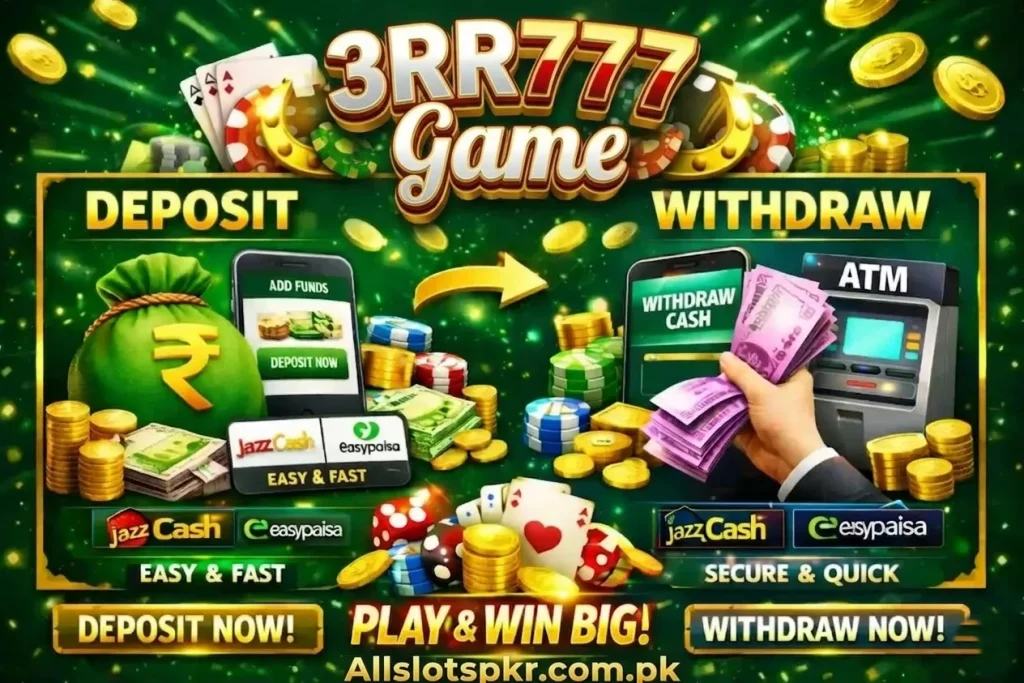 3RR777 Game Allslotspkr.com.pk