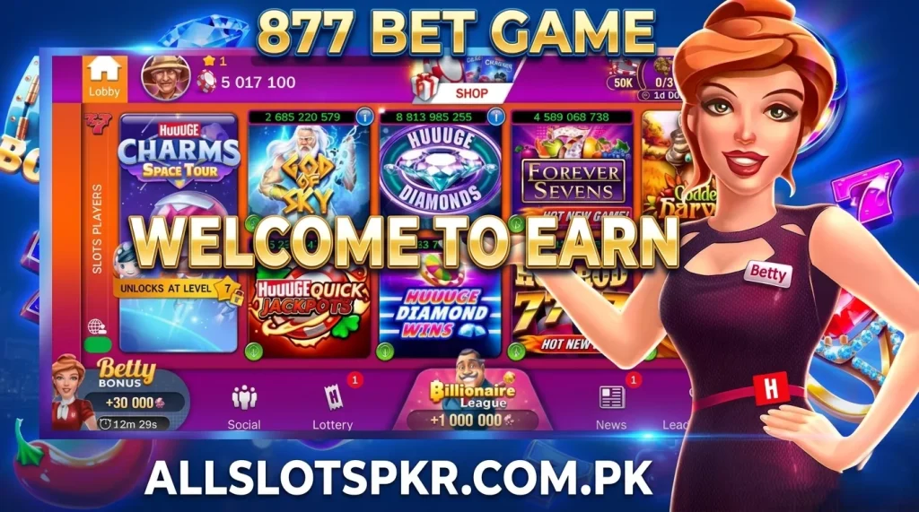 877Bet Game Allslotspkr.com.pk