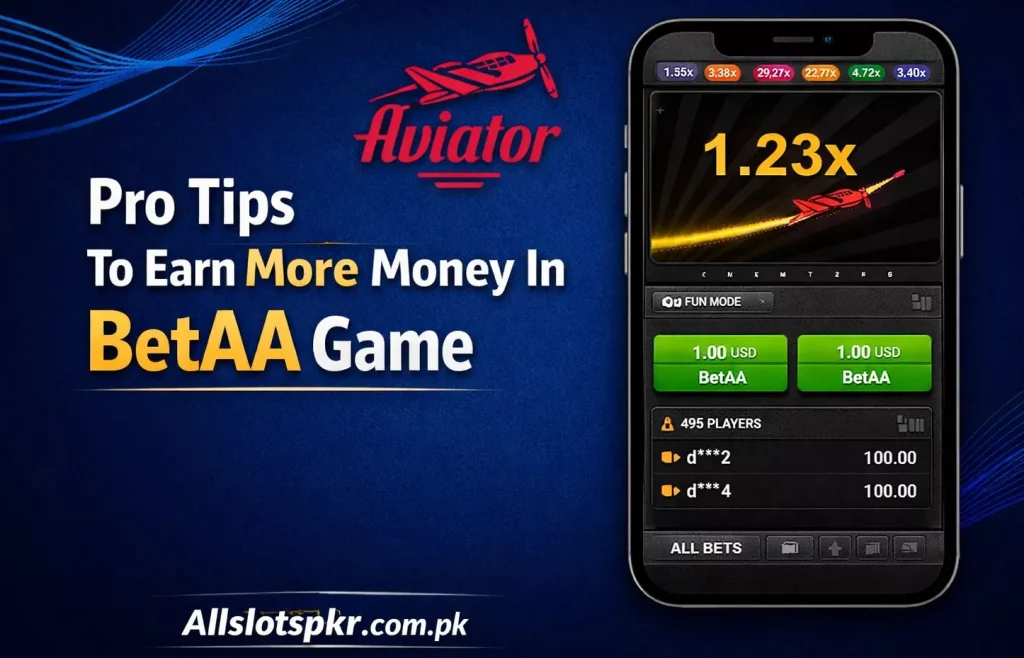 BetAA Game Allslotspkr.com.pk