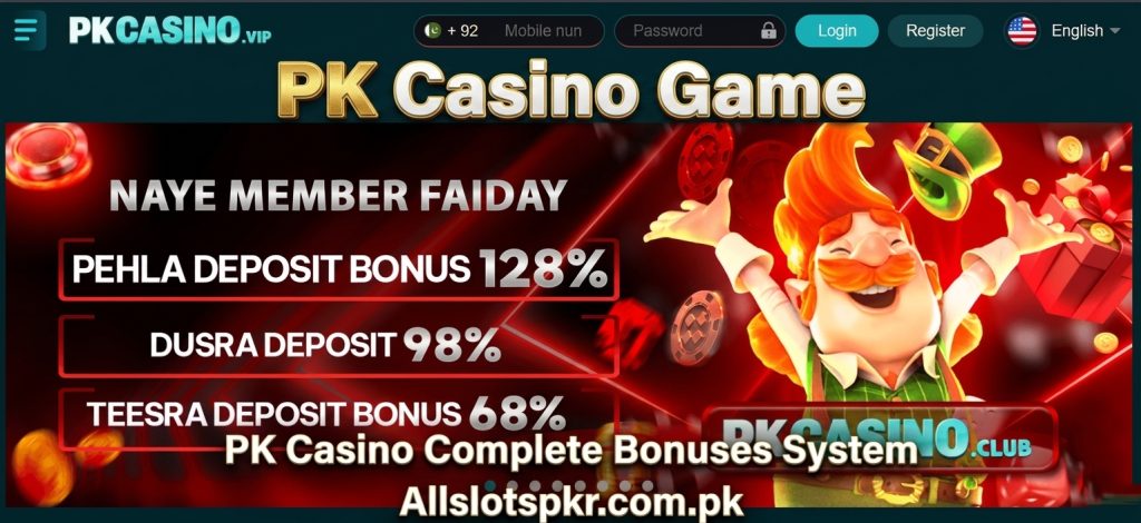 PK Casino Game Allslotspkr.com.pk