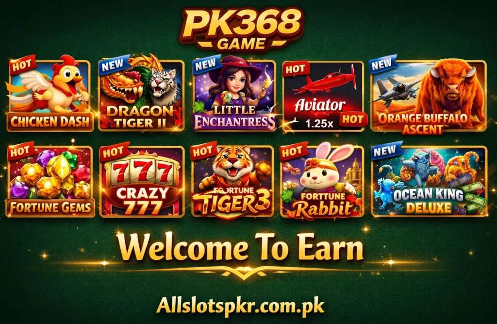 PK368 Game Allslotspkr.com.pk