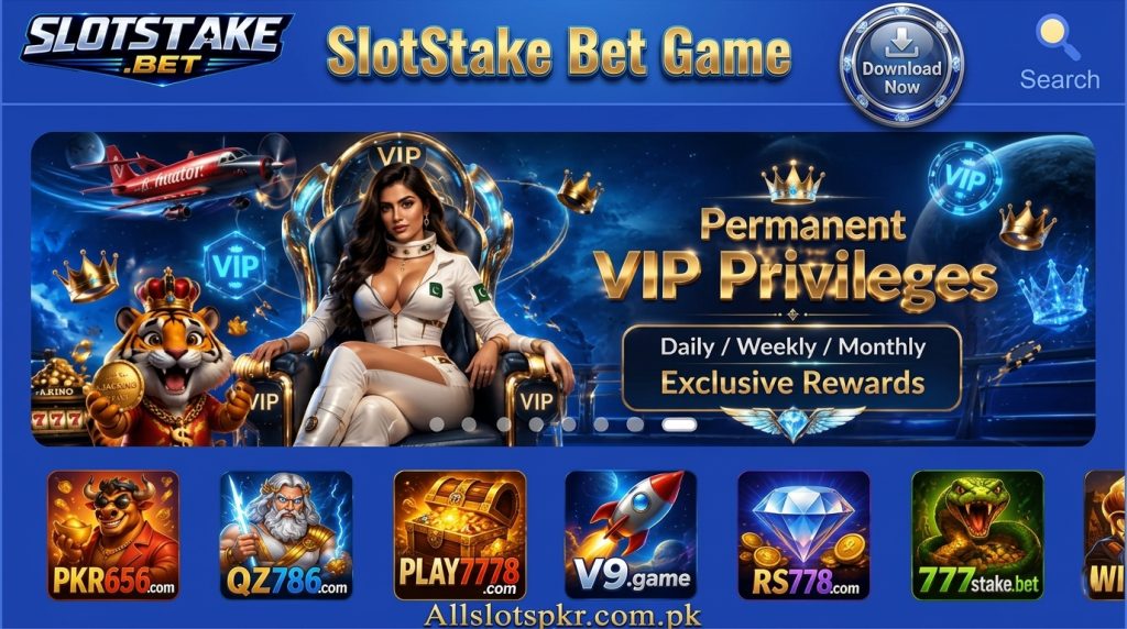 SlotStake Bet Game Allslotspkr.com.pk