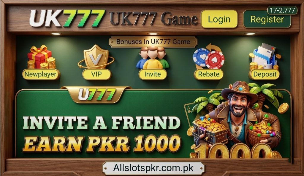 UK777 Game Allslotspkr.com.pk