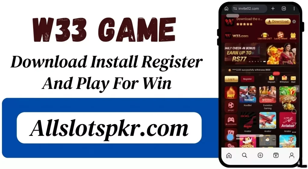 W33 Game Allslotspkr.com