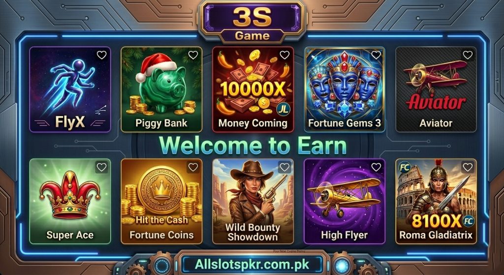 3S Game Allslotspkr.com.pk