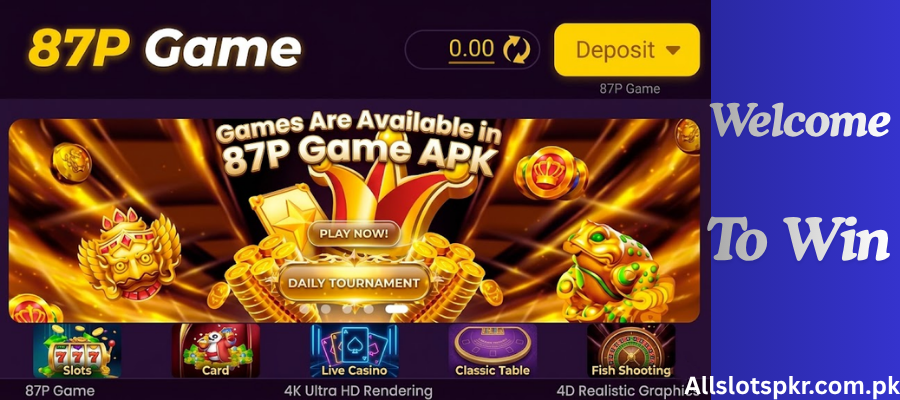 87P Game Allslotspkr.com.pk