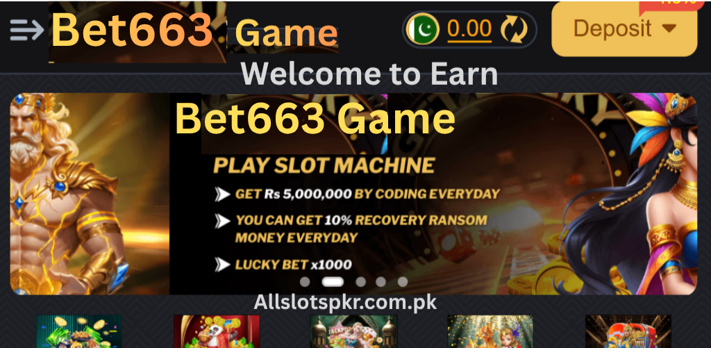 Bet663 Game Allslotspkr.com.pk