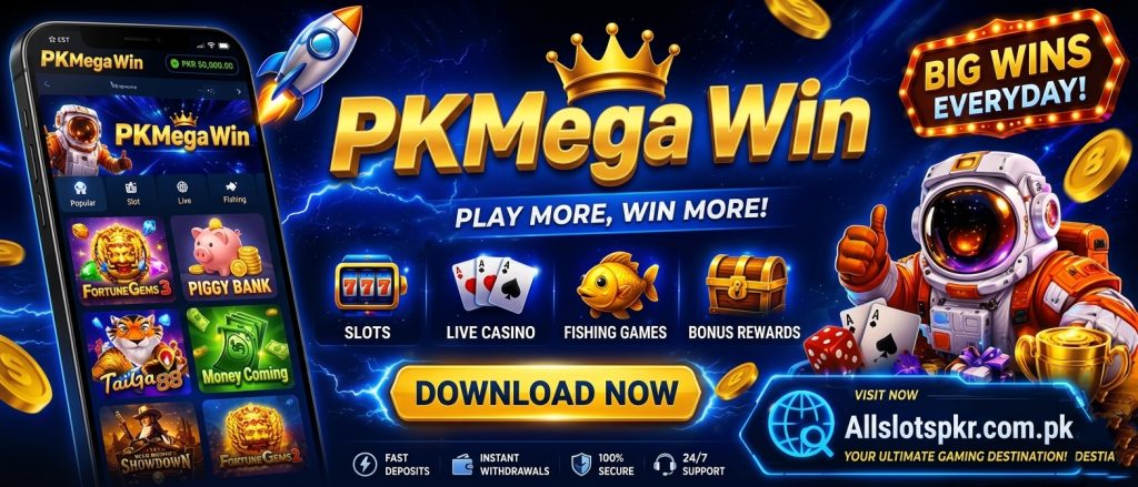 PK Mega Win Game Allslotspkr.com.pk