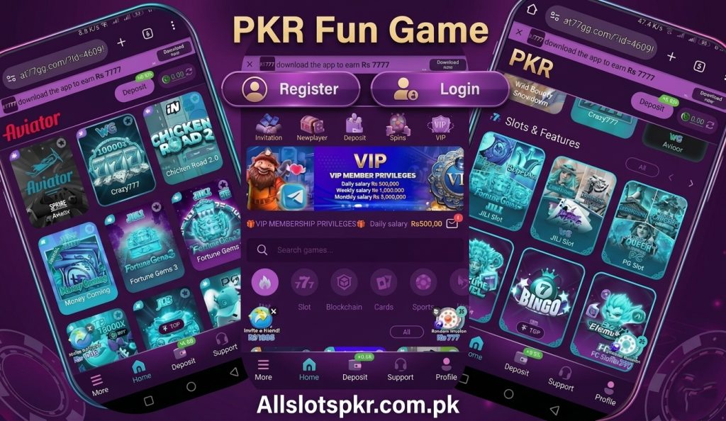 PKR Fun Game Allslotspkr.com.pk