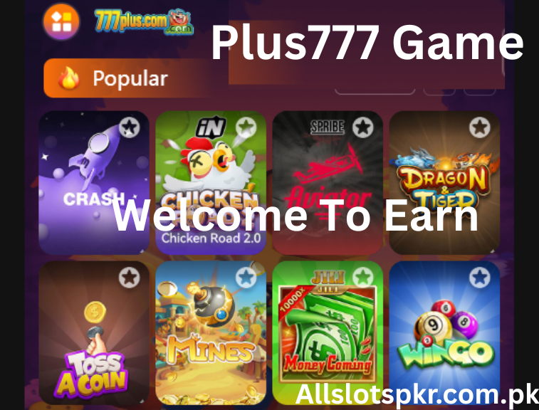 Plus777 Game Allslotspkr.com.pk