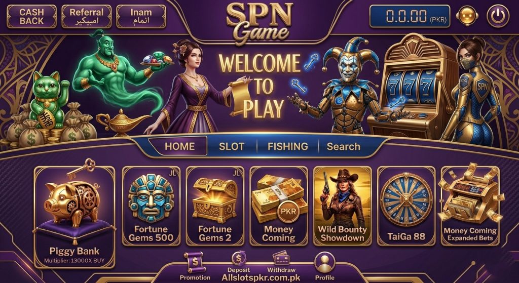 SPN Game Allslotspkr.com.pk