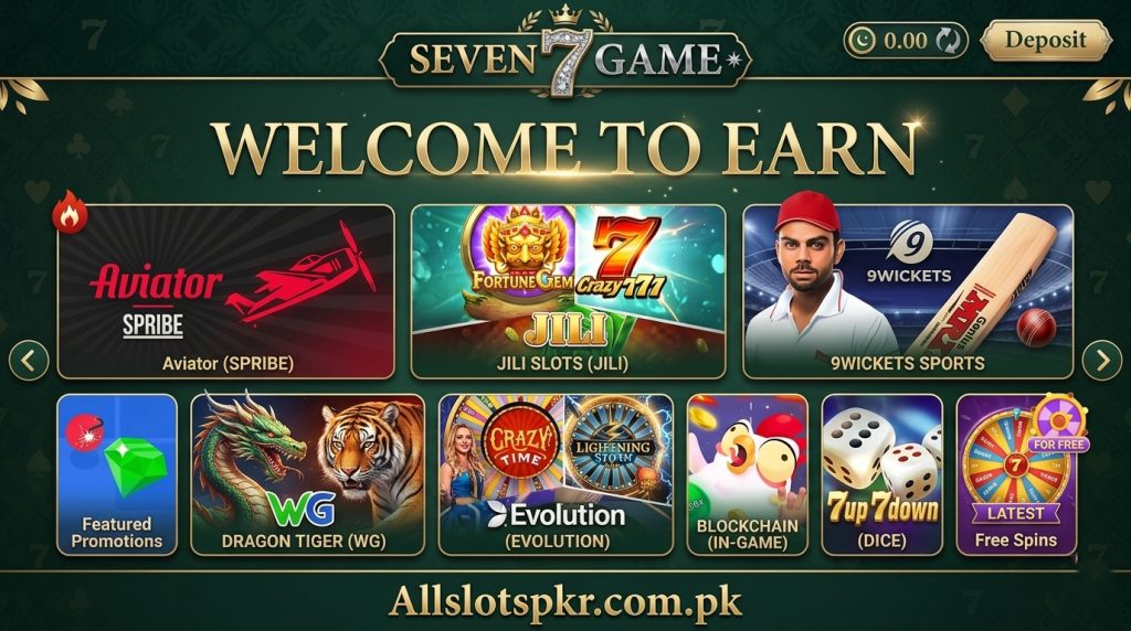 Seven Game Allslotspkr.com.pk