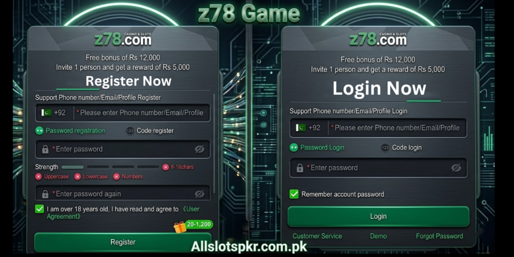 z78 Game Allslotspkr.com.pk