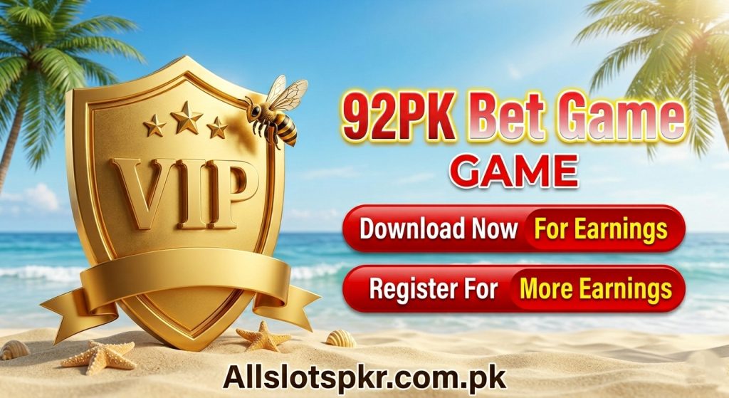 92PK Bet Game Allslotspkr.com.pk