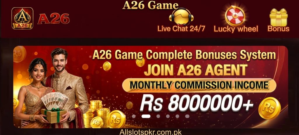A26 Game Allslotspkr.com.pk