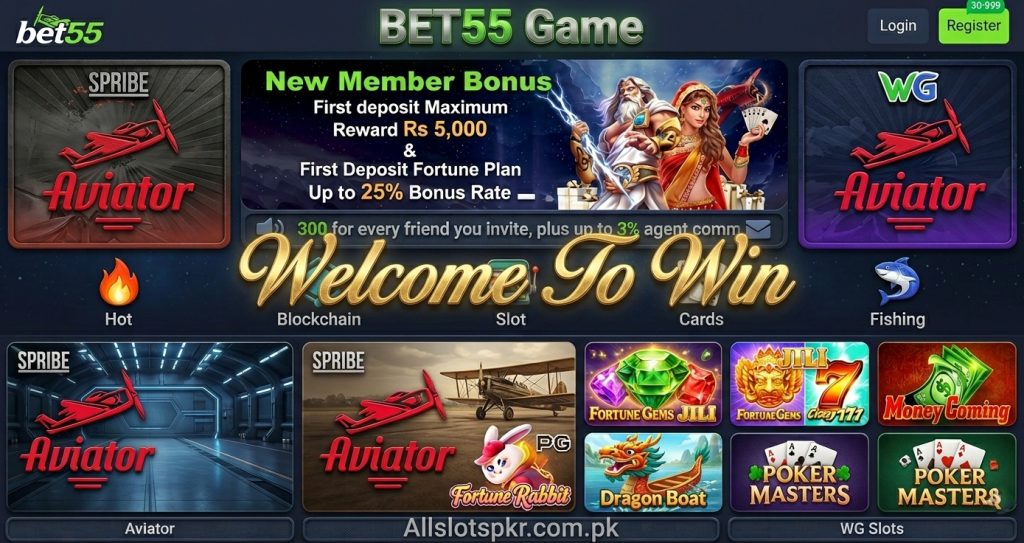 BET55 Game Allslotspkr.com.pk
