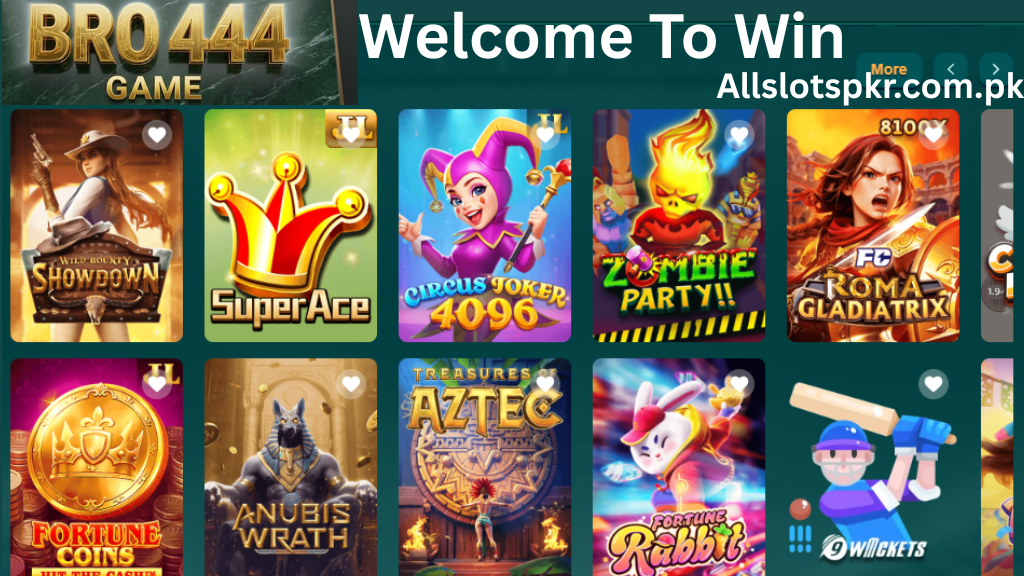 BRO 444 Game Allslotspkr.com.pk