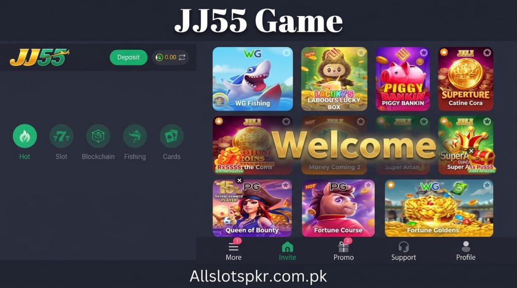 JJ55 Game Allslotspkr.com.pk