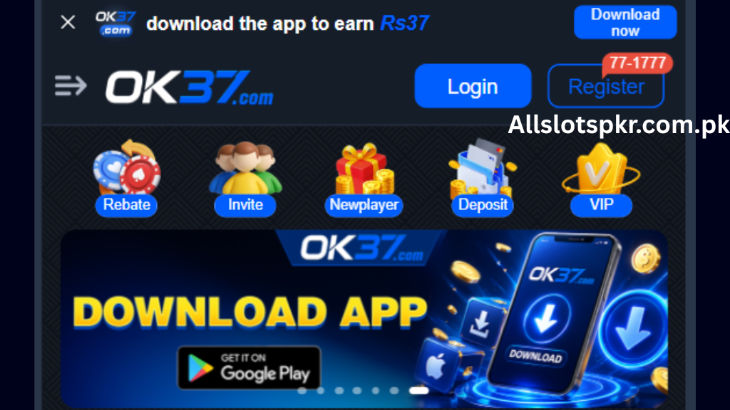OK37 Game Allslotspkr.com.pk