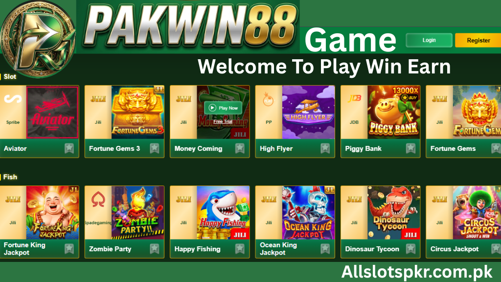 PAK Win88 Game Allslotspkr.com.pk