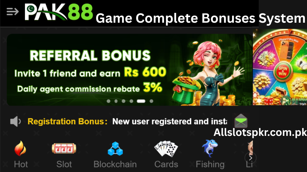 PAK88 Game Allslotspkr.com.pk
