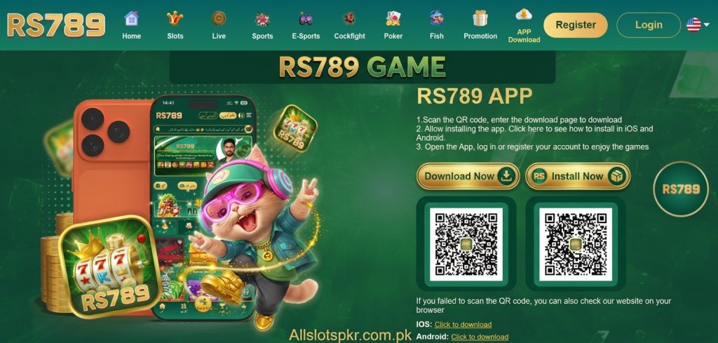 RS789 Game Allslotspkr.com.pk