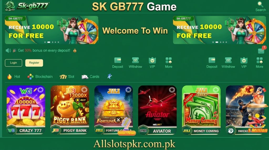 SK GB777 Game Allslotspkr.com.pk