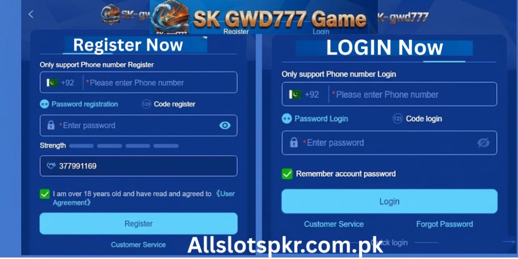 SK GWD777 Game Allslotspkr.com.pk
