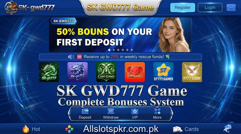 SK GWD777 Game Allslotspkr.com.pk