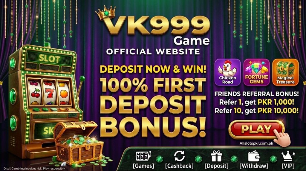 VK999 Game Allslotspkr.com.pk
