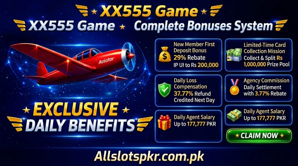 XX555 Game Allslotspkr.com.pk