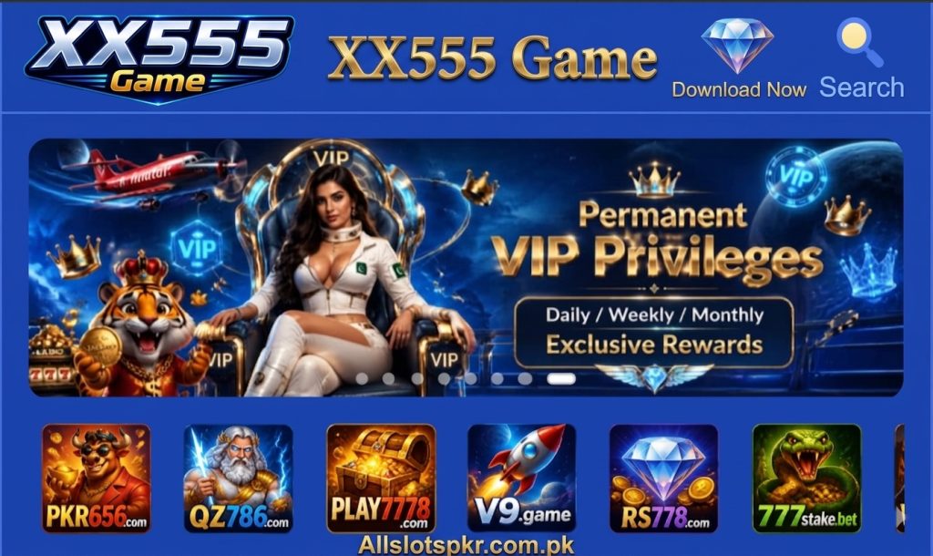 XX555 Game Allslotspkr.com.pk