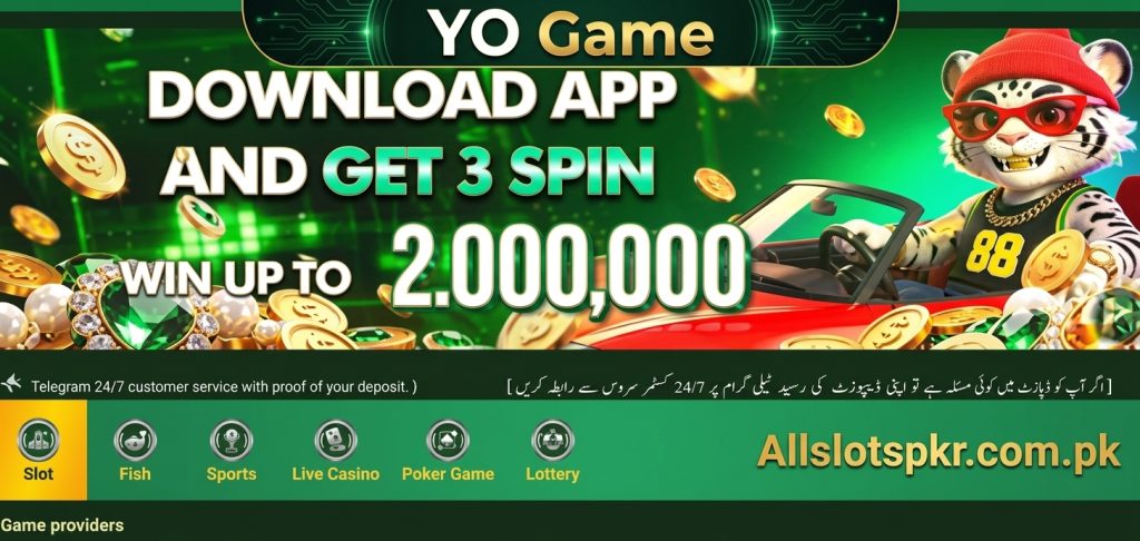 YO Game Allslotspkr.com.pk