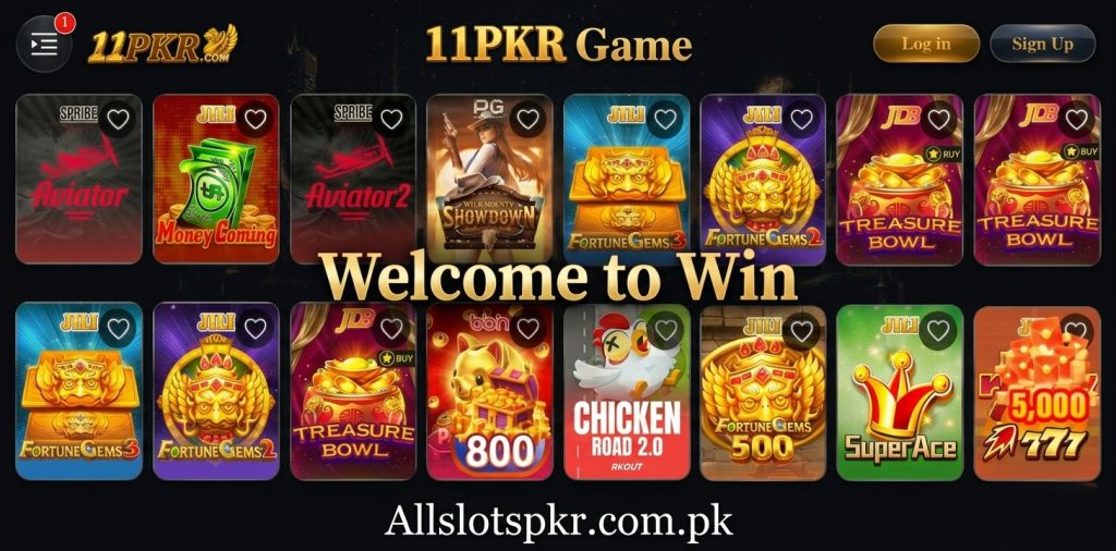 11PKR Game Allslotspkr.com.pk