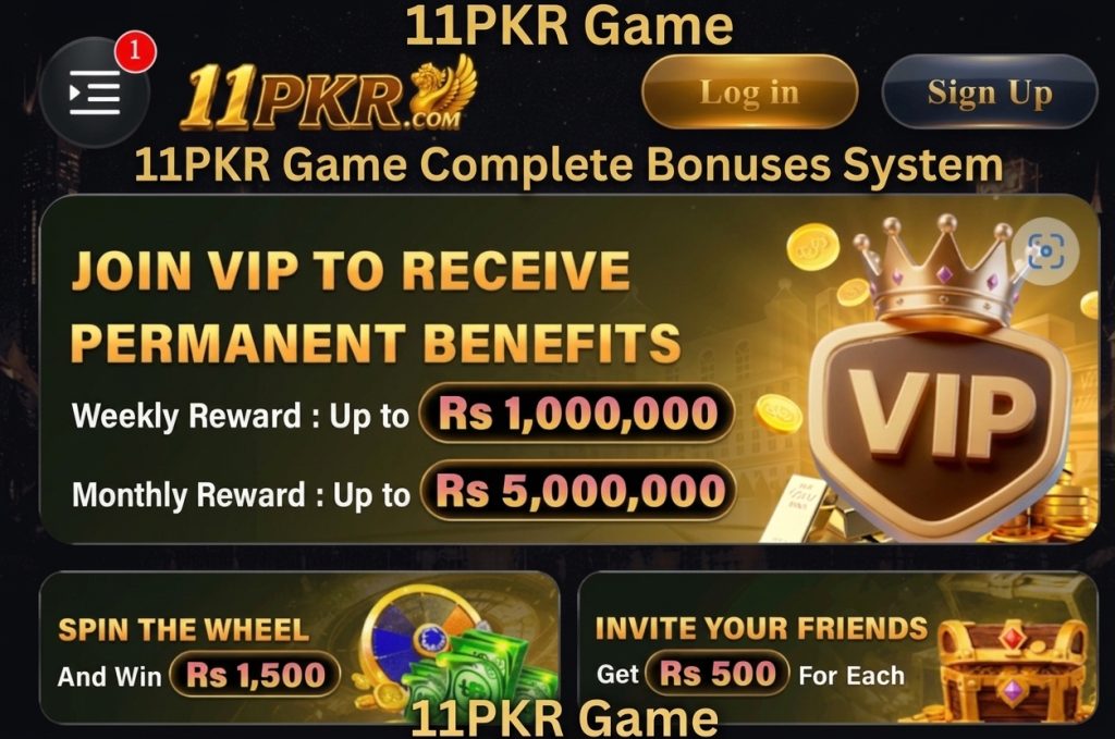 11PKR Game Allslotspkr.com.pk