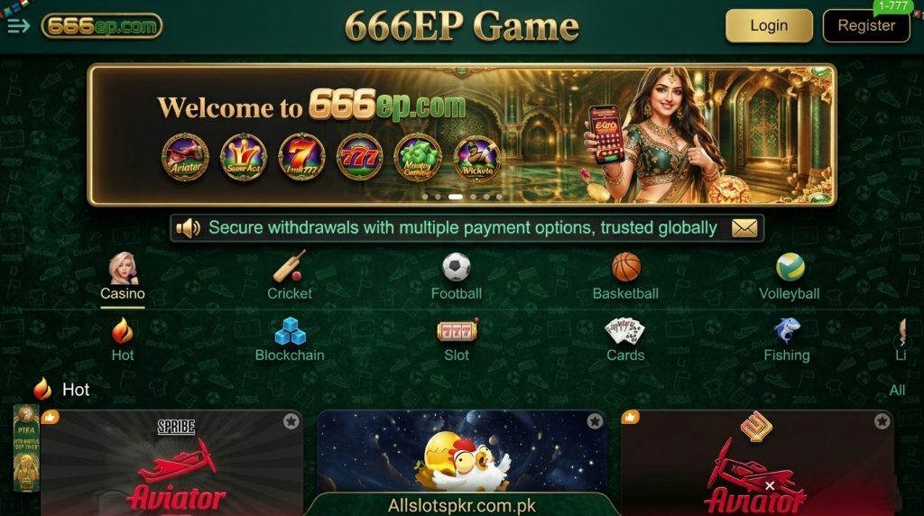 666EP Game Allslotspkr.com.pk