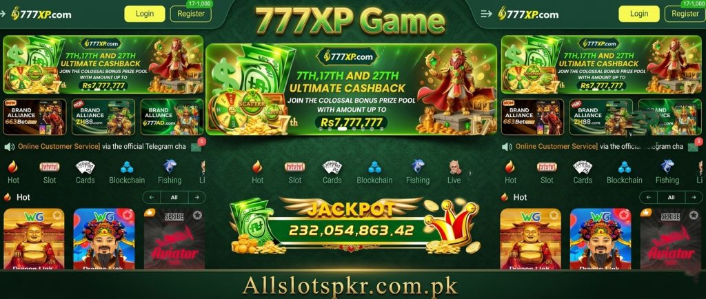 777XP Game Allslotspkr.com.pk