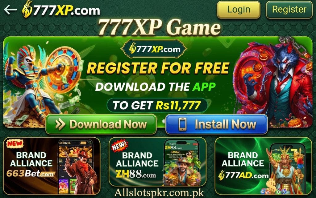 777XP Game Allslotspkr.com.pk