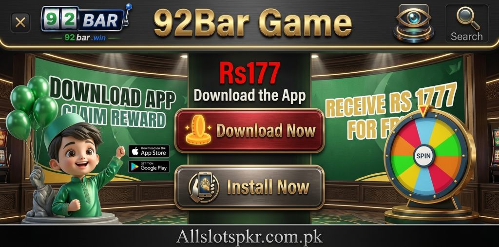 92Bar Game Allslotspkr.com.pk