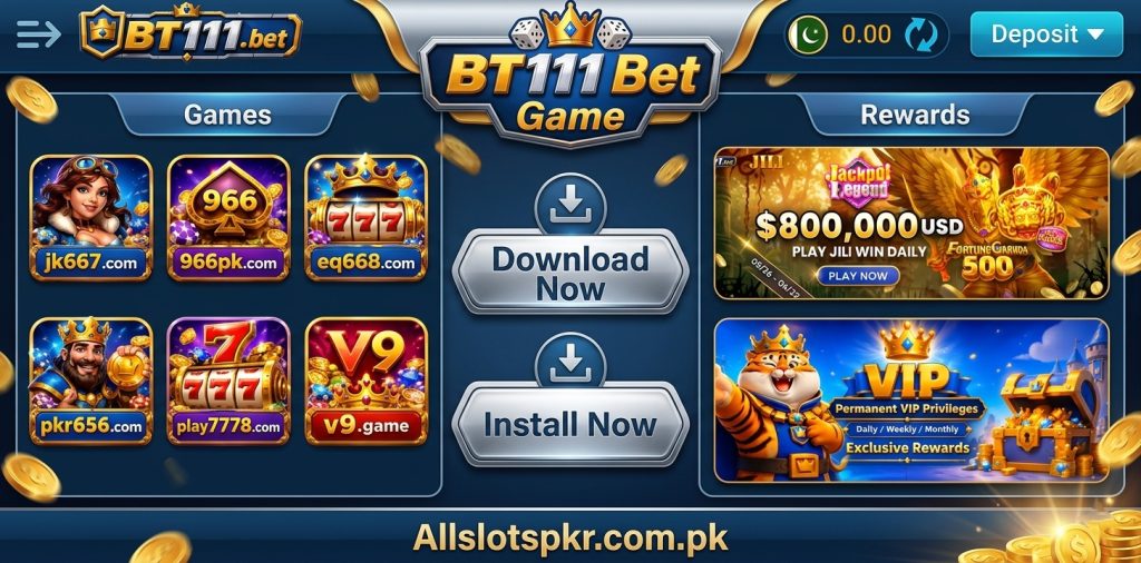 BT111 Bet Game Allslotspkr.com.pk