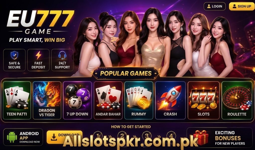 EU777 Game Allslotspkr.com.pk