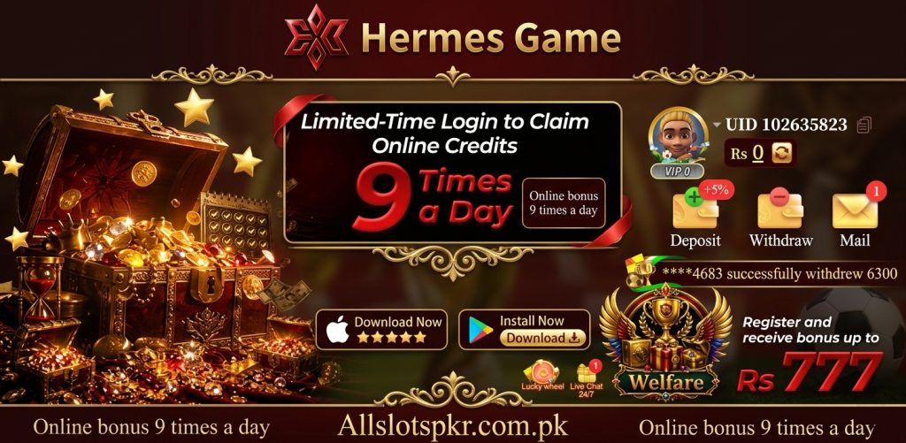 Hermes Game Allslotspkr.com.pk