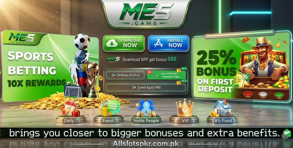 Me5 Game Allslotspkr.com.pk