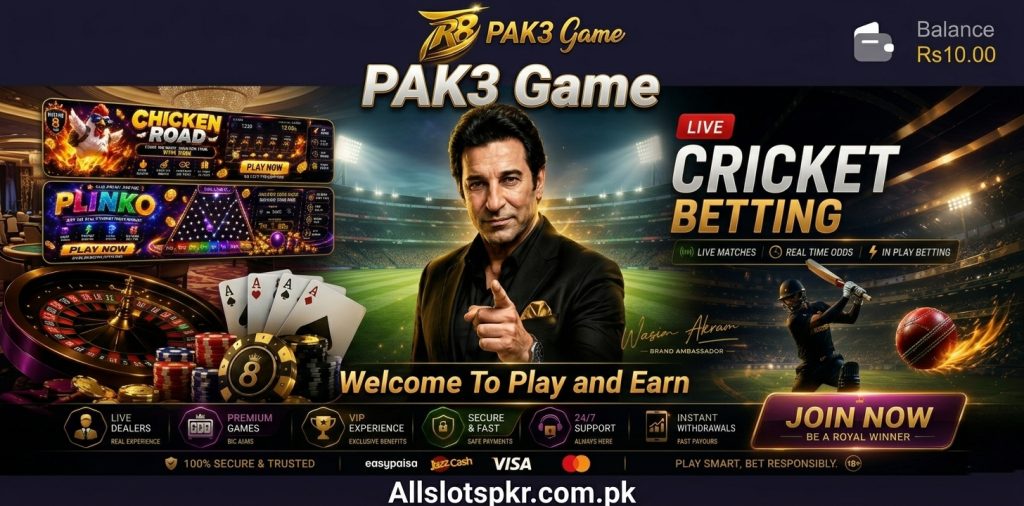 PAK3 Game Allslotspkr.com.pk