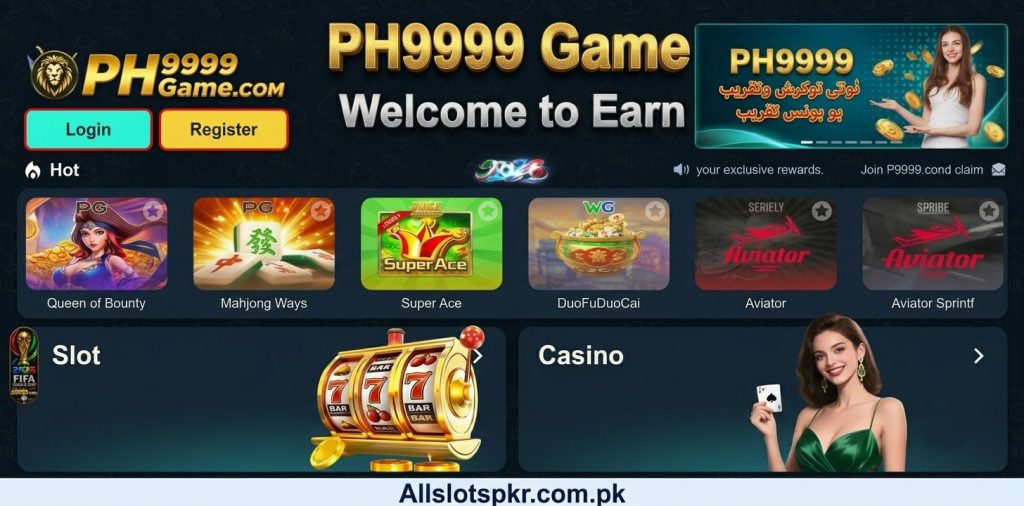 PH9999 Game Allslotspkr.com.pk
