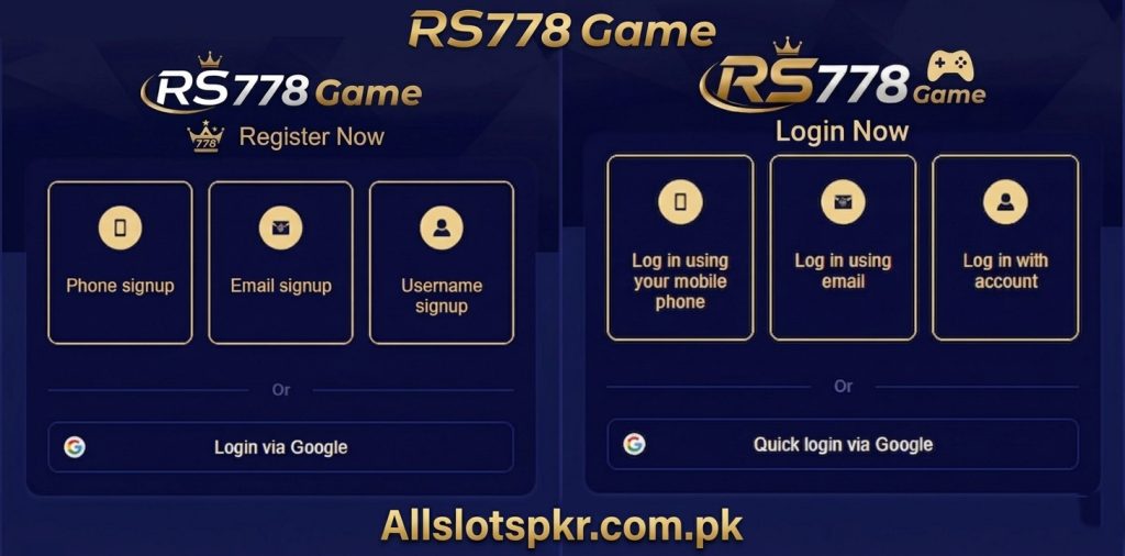 RS778 Game Allslotspkr.com.pk