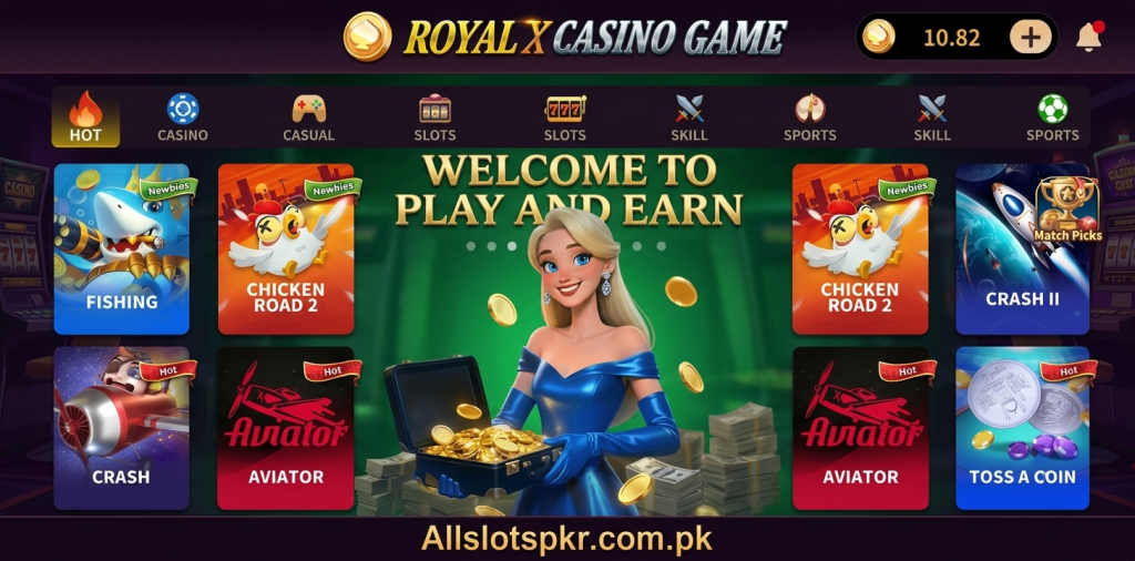 Royal XCasino Allslotspkr.com.pk