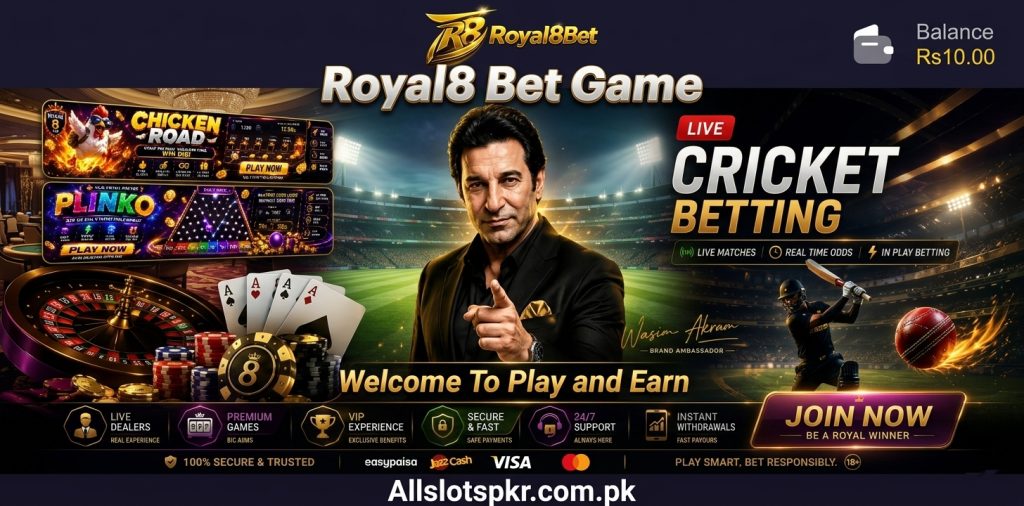 Royal8 Bet Game Allslotspkr.com.pk