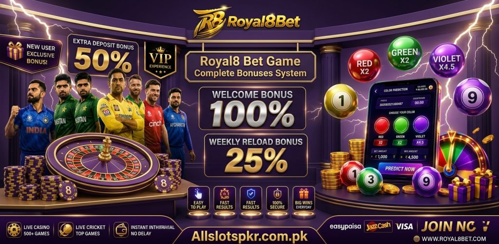 Royal8 Bet Game Allslotspkr.com.pk