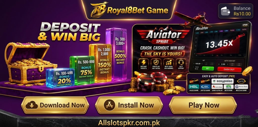 Royal8 Bet Game Allslotspkr.com.pk